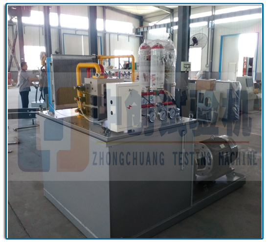 發(fā)動(dòng)機(jī)曲軸彎曲疲勞測試試驗(yàn)臺(tái)