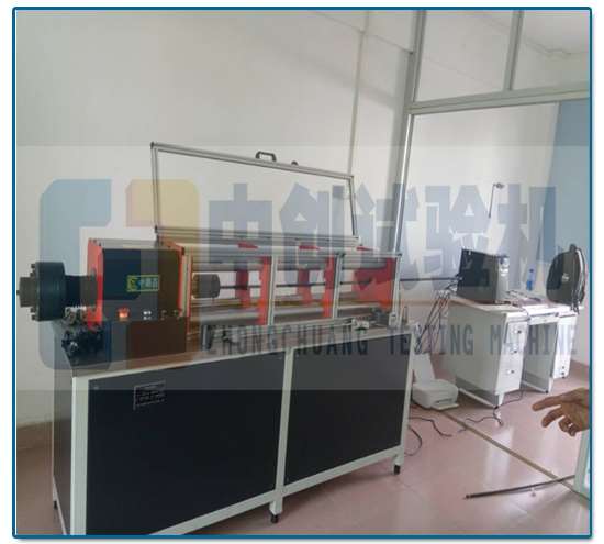 鋼絞線松弛試驗(yàn)機(jī)現(xiàn)場圖