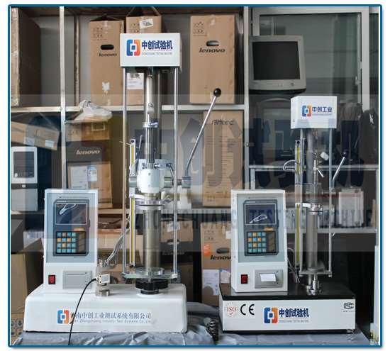 手動雙數顯彈簧拉壓試驗機主要機型